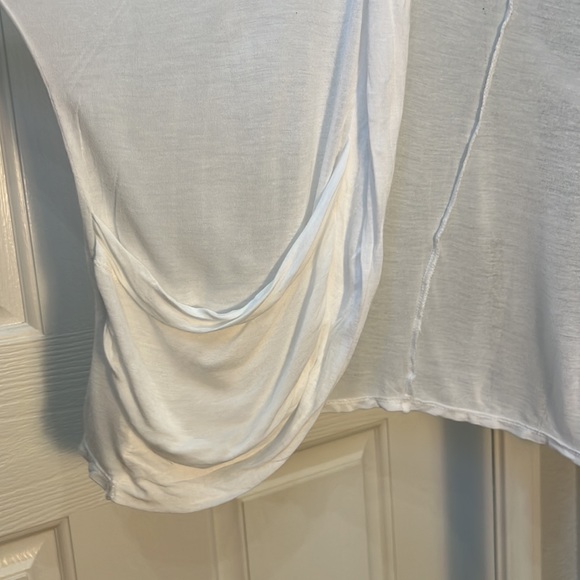 Active Basic White Cardigan - Picture 3 of 3